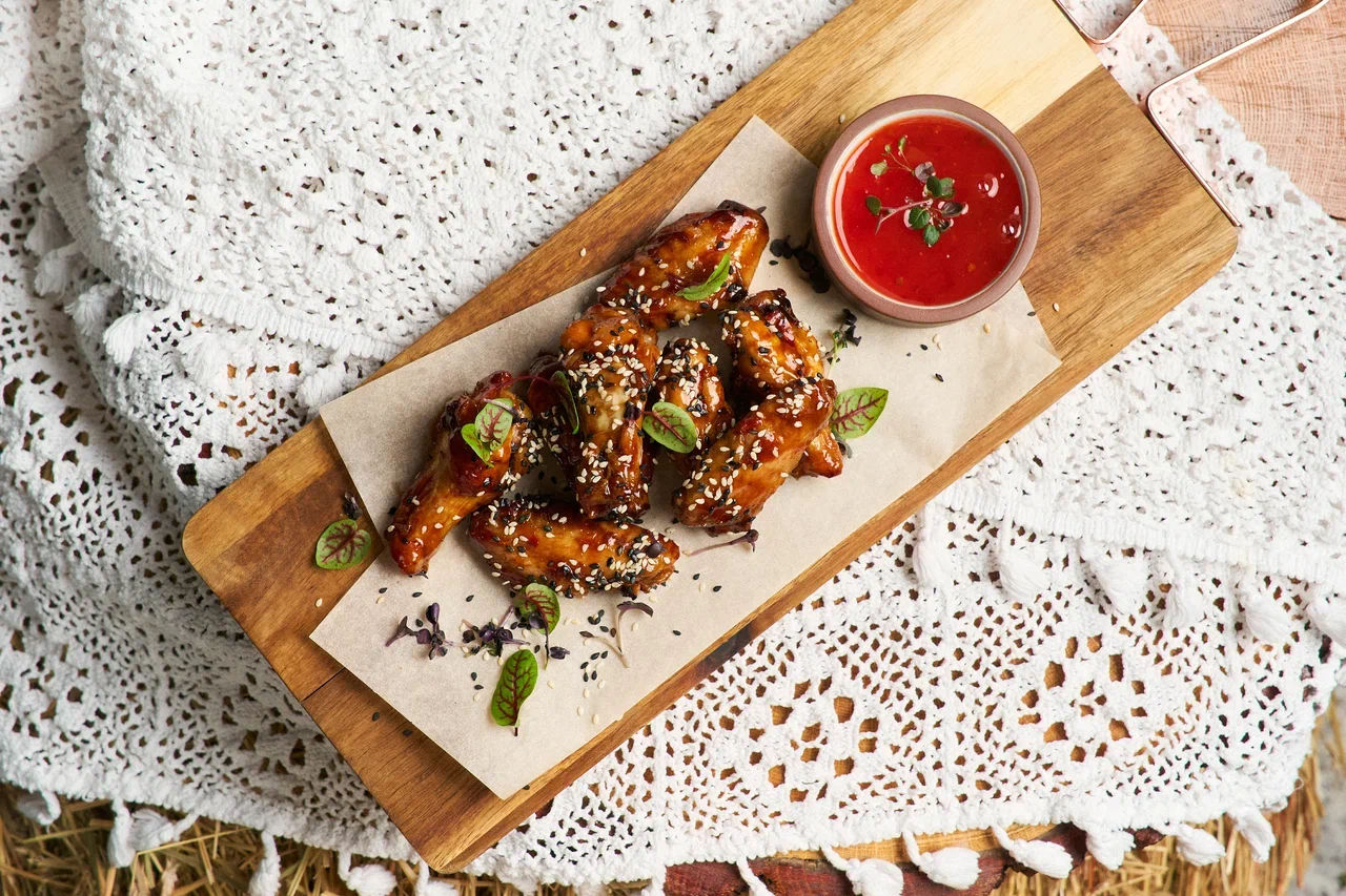 Куриные крылышки баффало острые