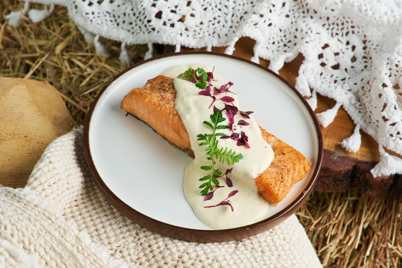 Стейк из рыбки мурманской форели